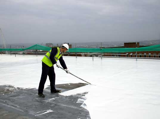 Flat Roof Coatings Sanger Systems